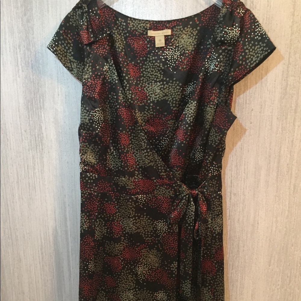 Jonathan Martin Silk Wrap Dress